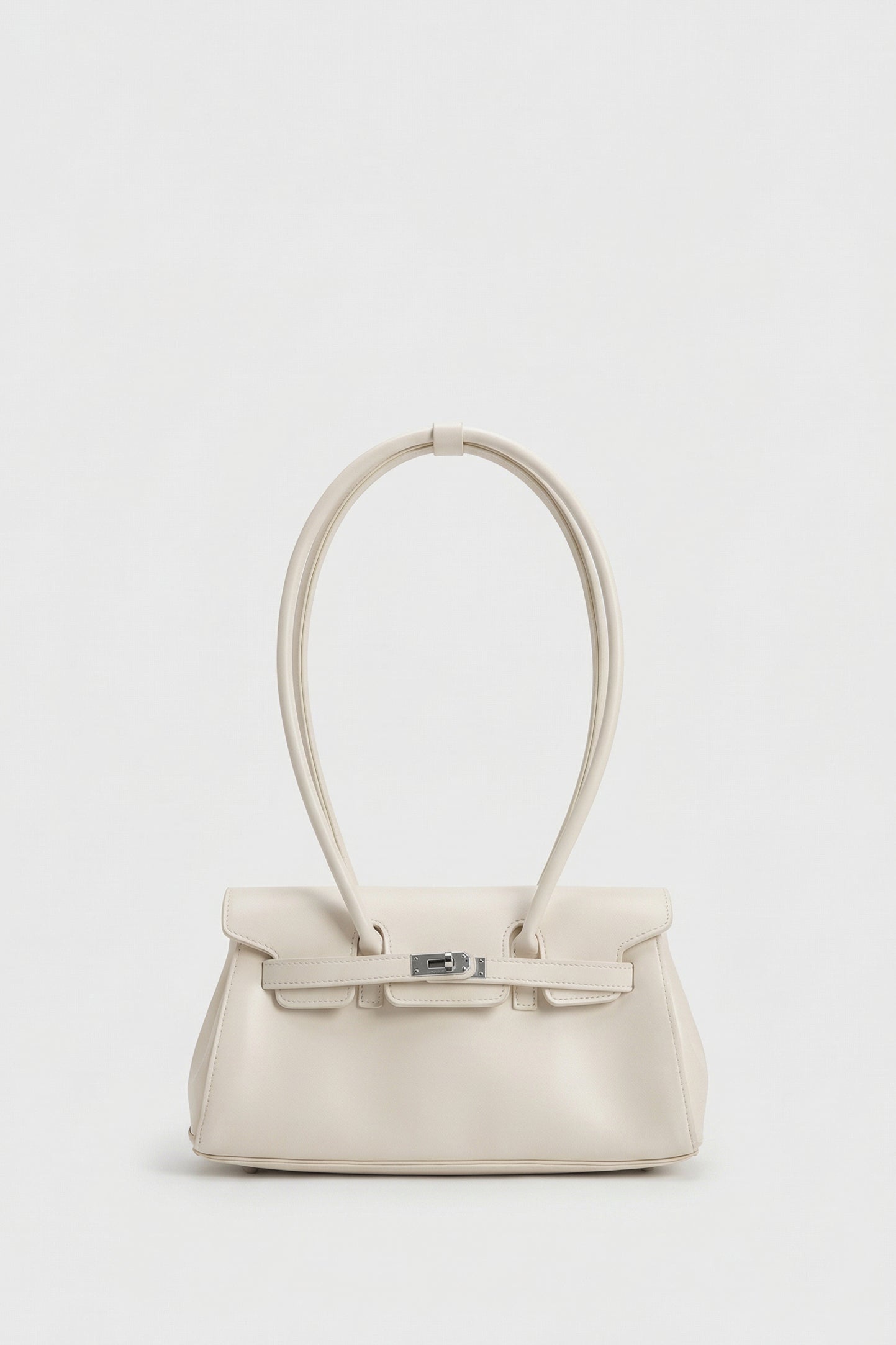 Klips Detaylı Omuz Çantası