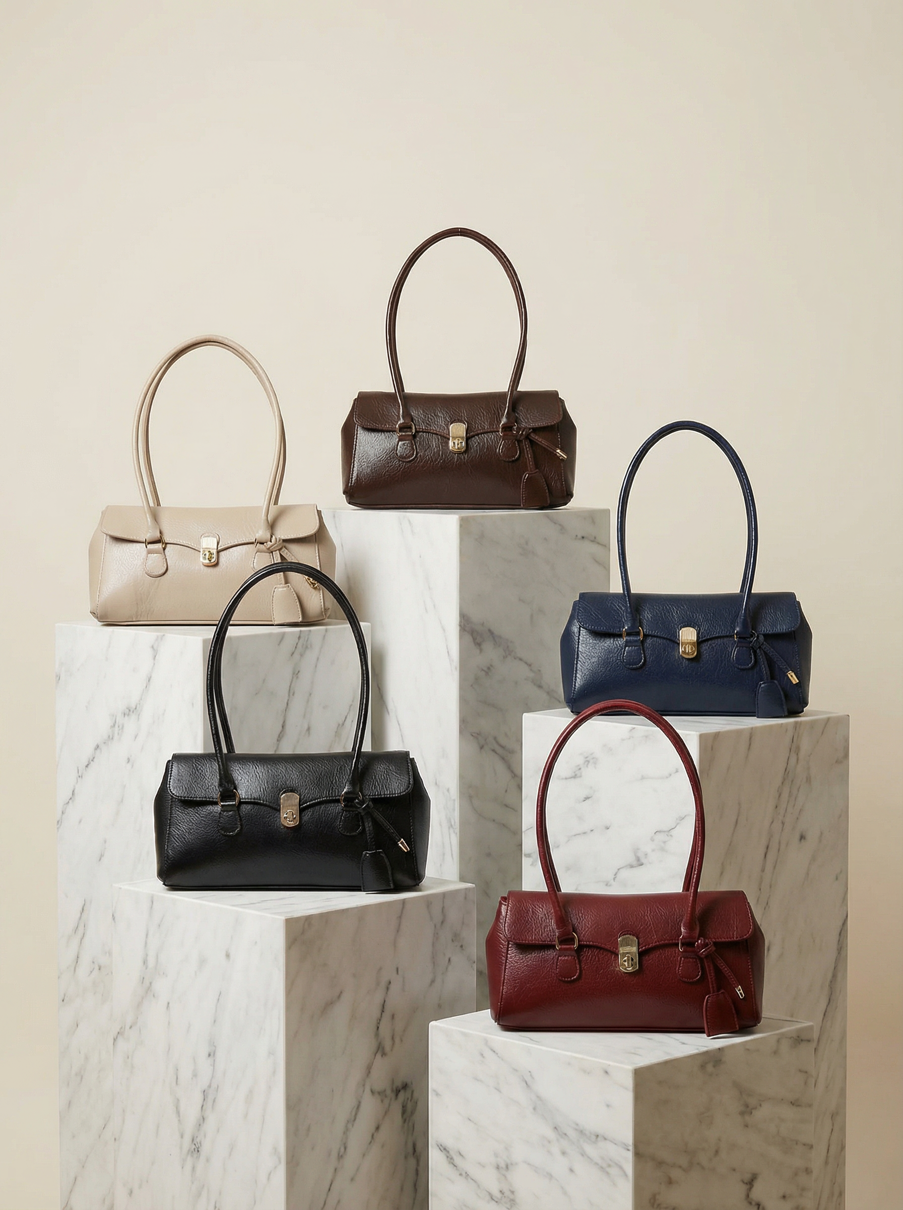 Çift Kulplu Baget Çanta