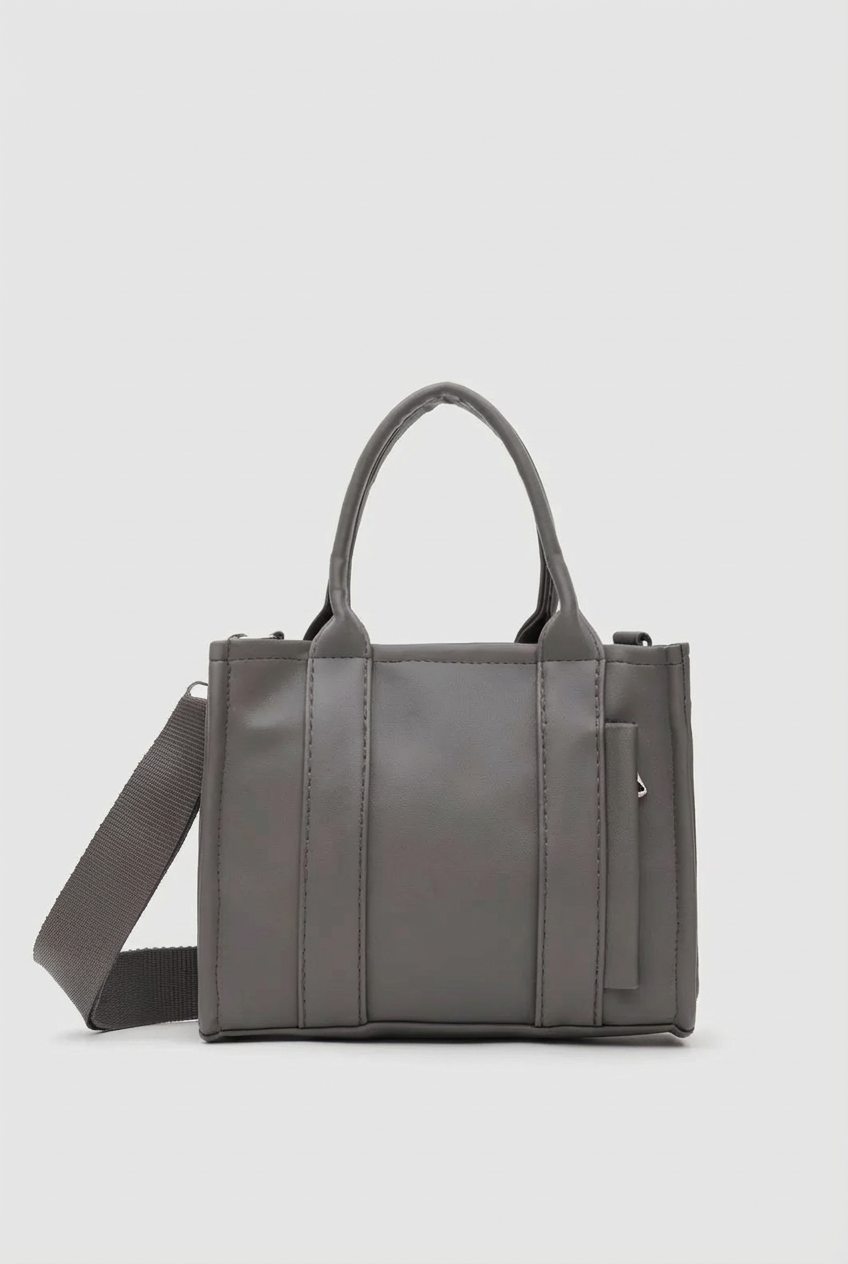 Yan Fermuarlı Omuz Çantası