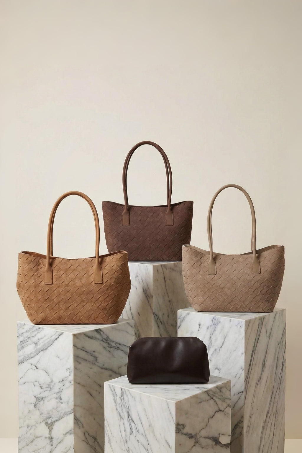 Süet Omuz Çantası