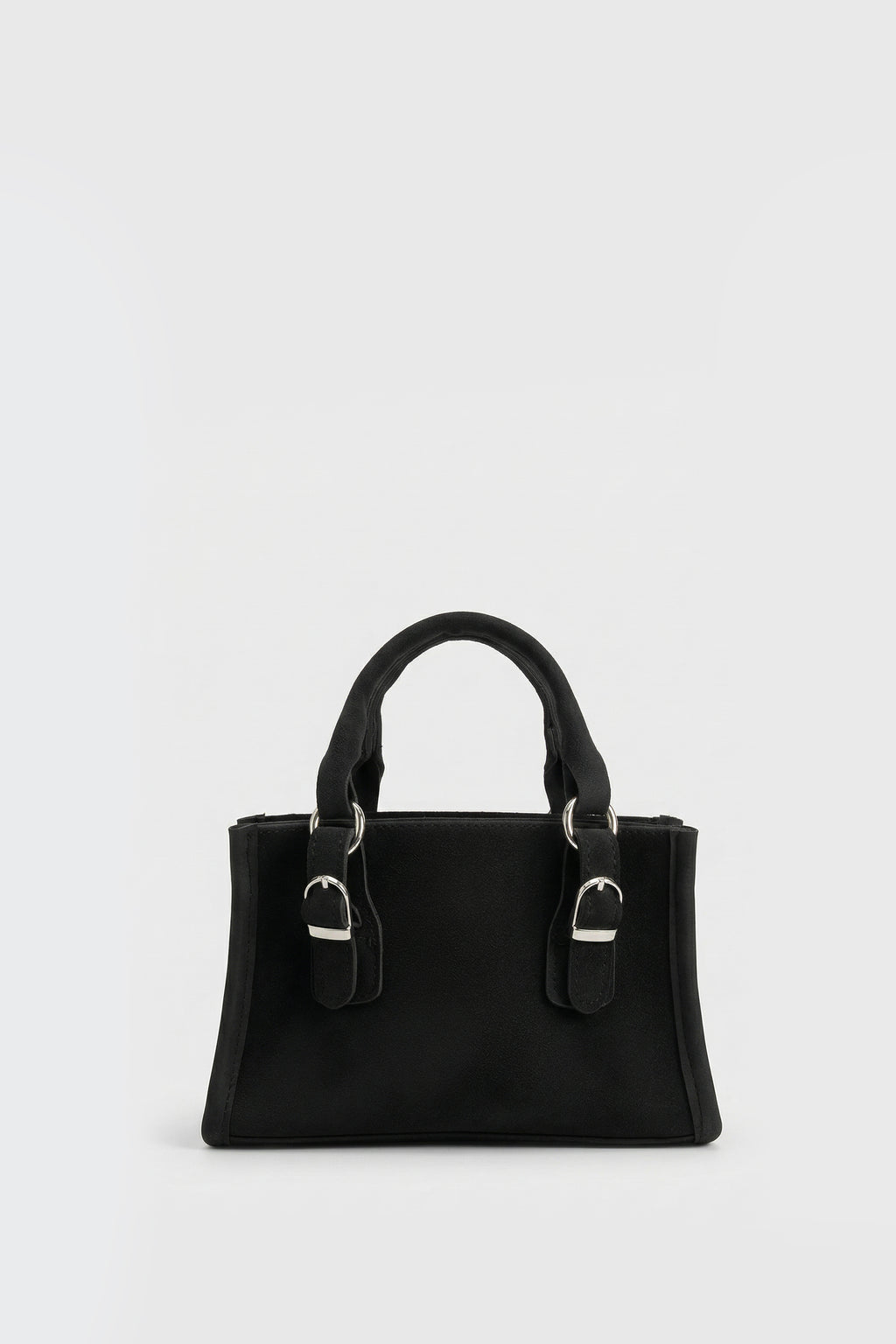 Mini Tokalı Tote Çapraz Çanta