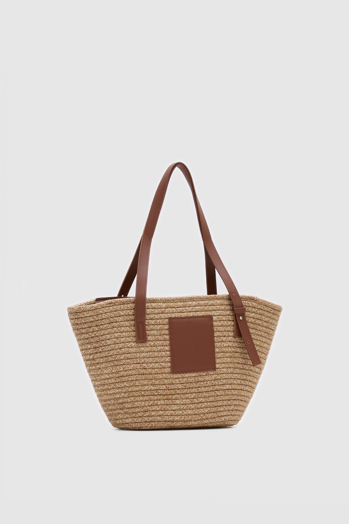 Hasır Omuz Çantası