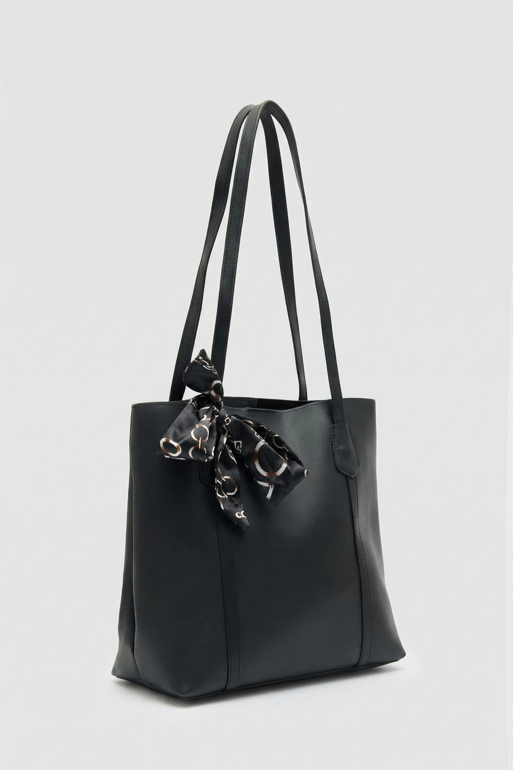 Fular Detaylı Tote Çanta