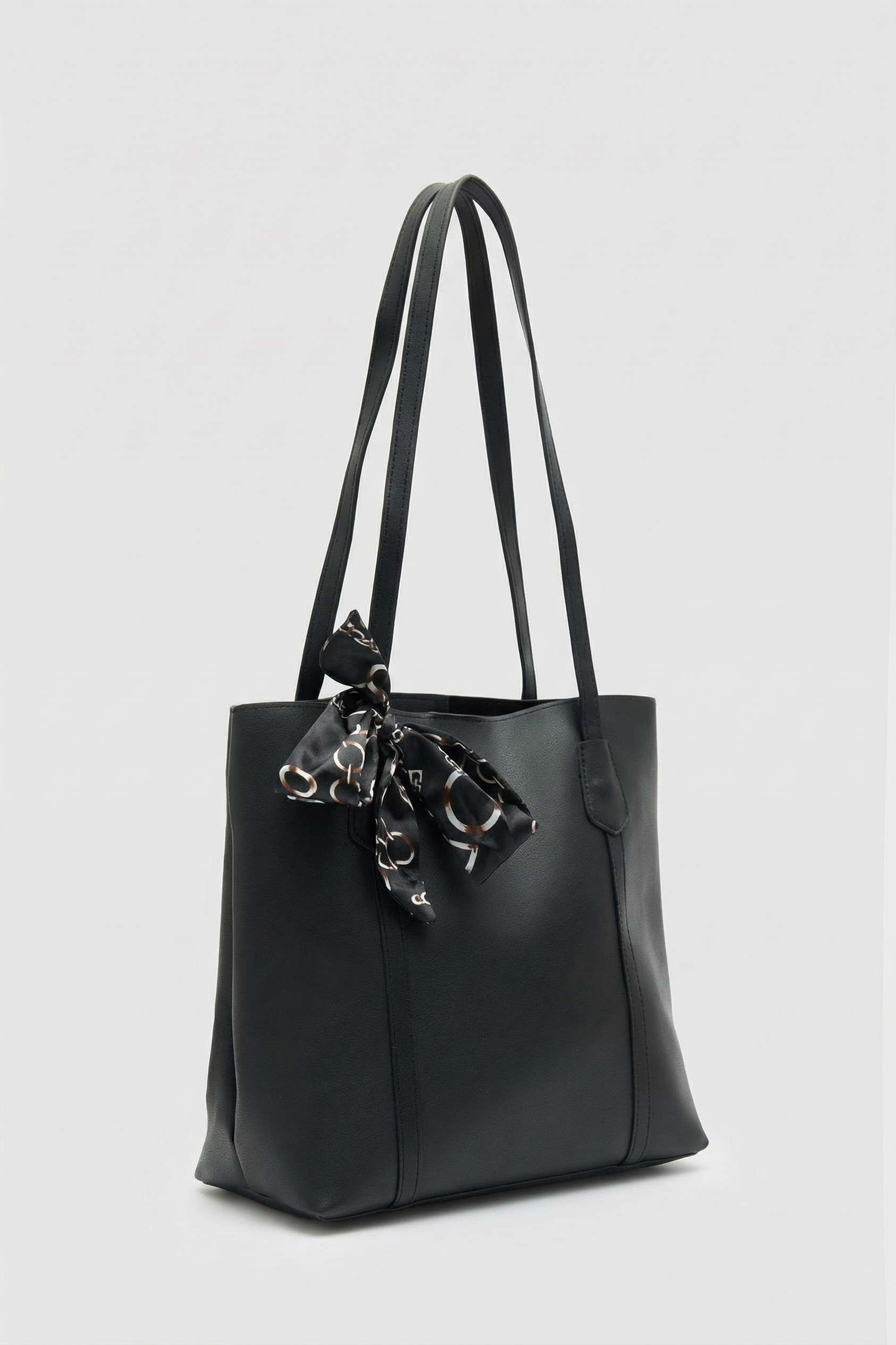 Fular Detaylı Tote Çanta