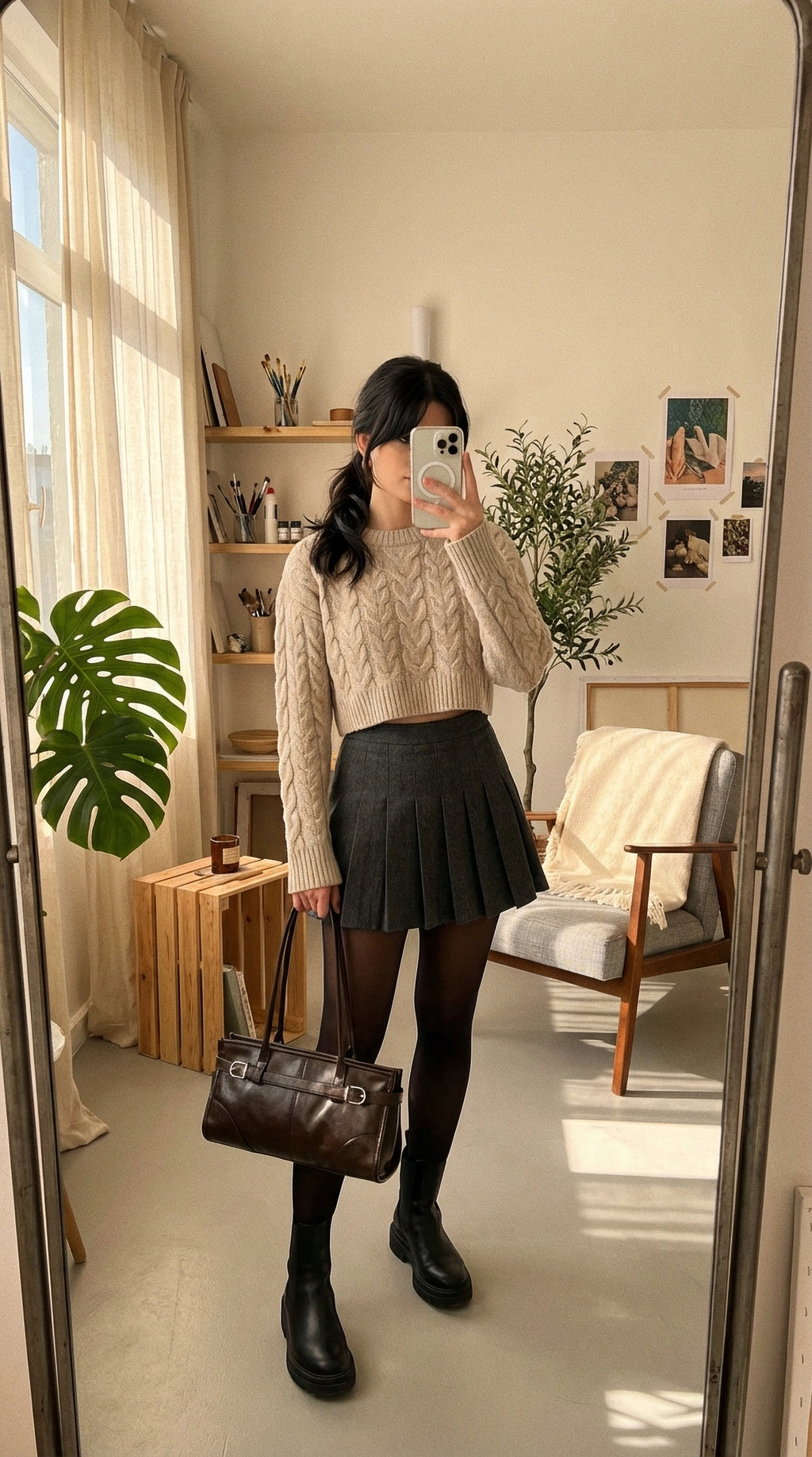 Vintage Baget Çanta