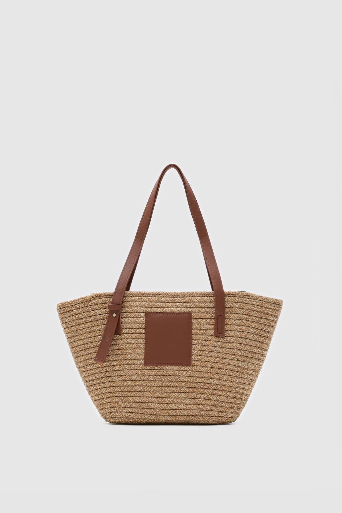 Hasır Omuz Çantası