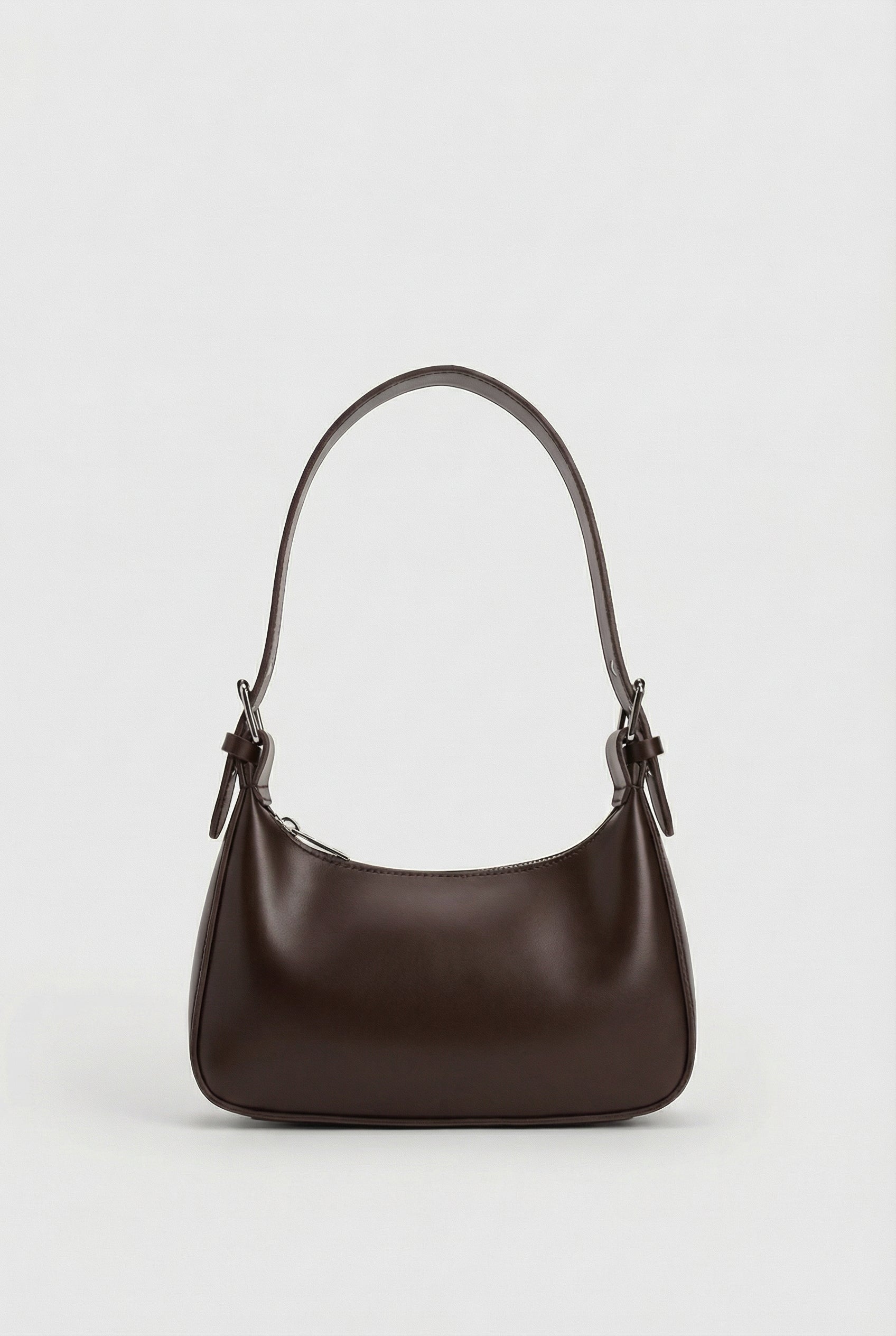 Kemer Detaylı Mini Omuz Çantası