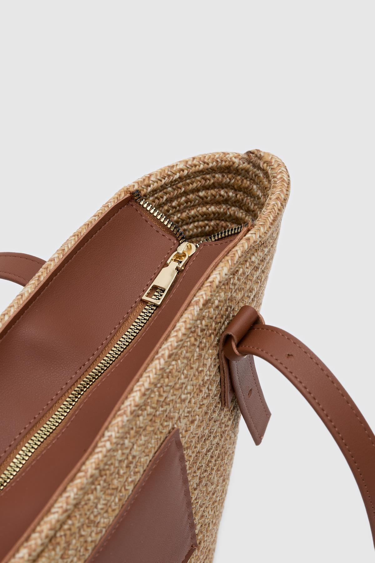 Hasır Omuz Çantası