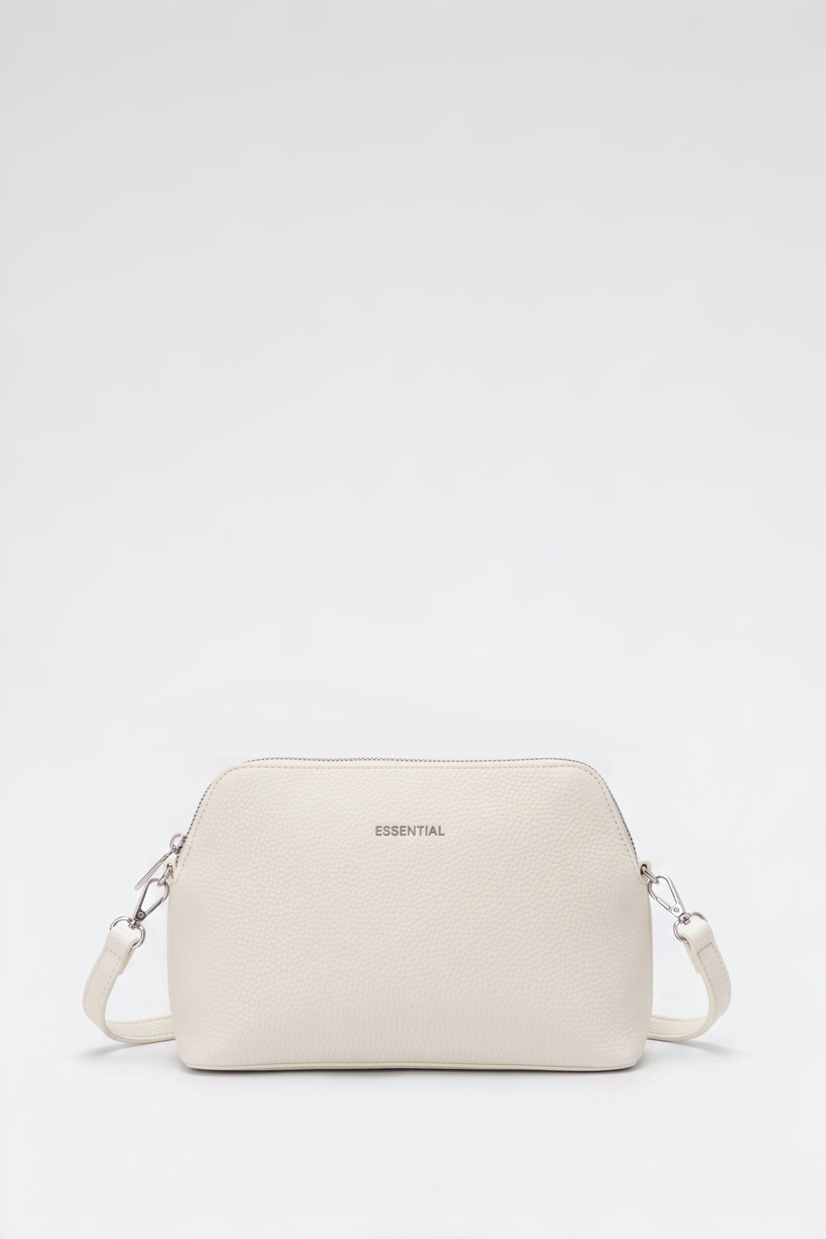 Fermuarlı Mini Oval Çanta