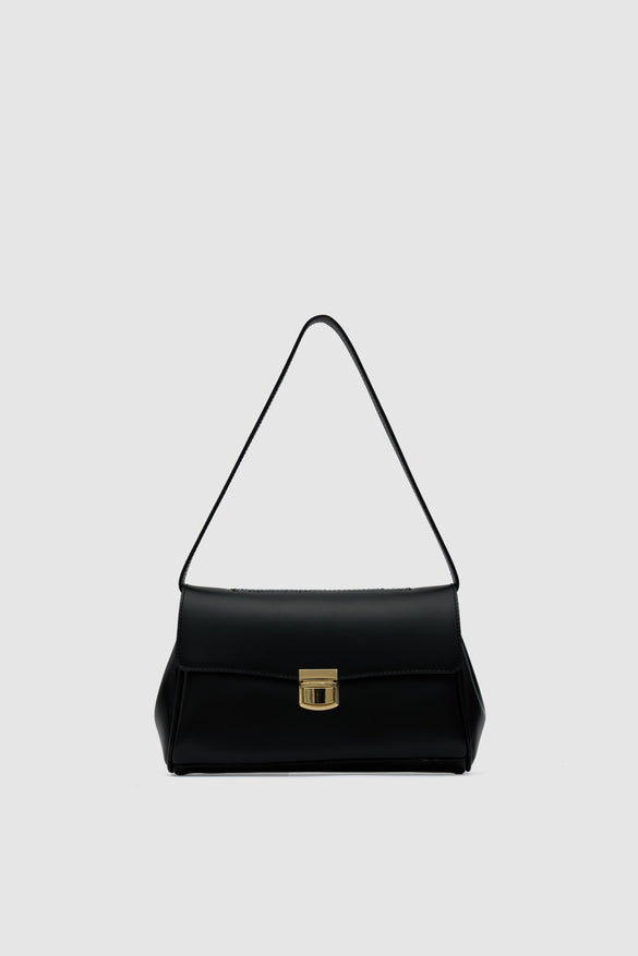 Kilit Detaylı Baget Çanta