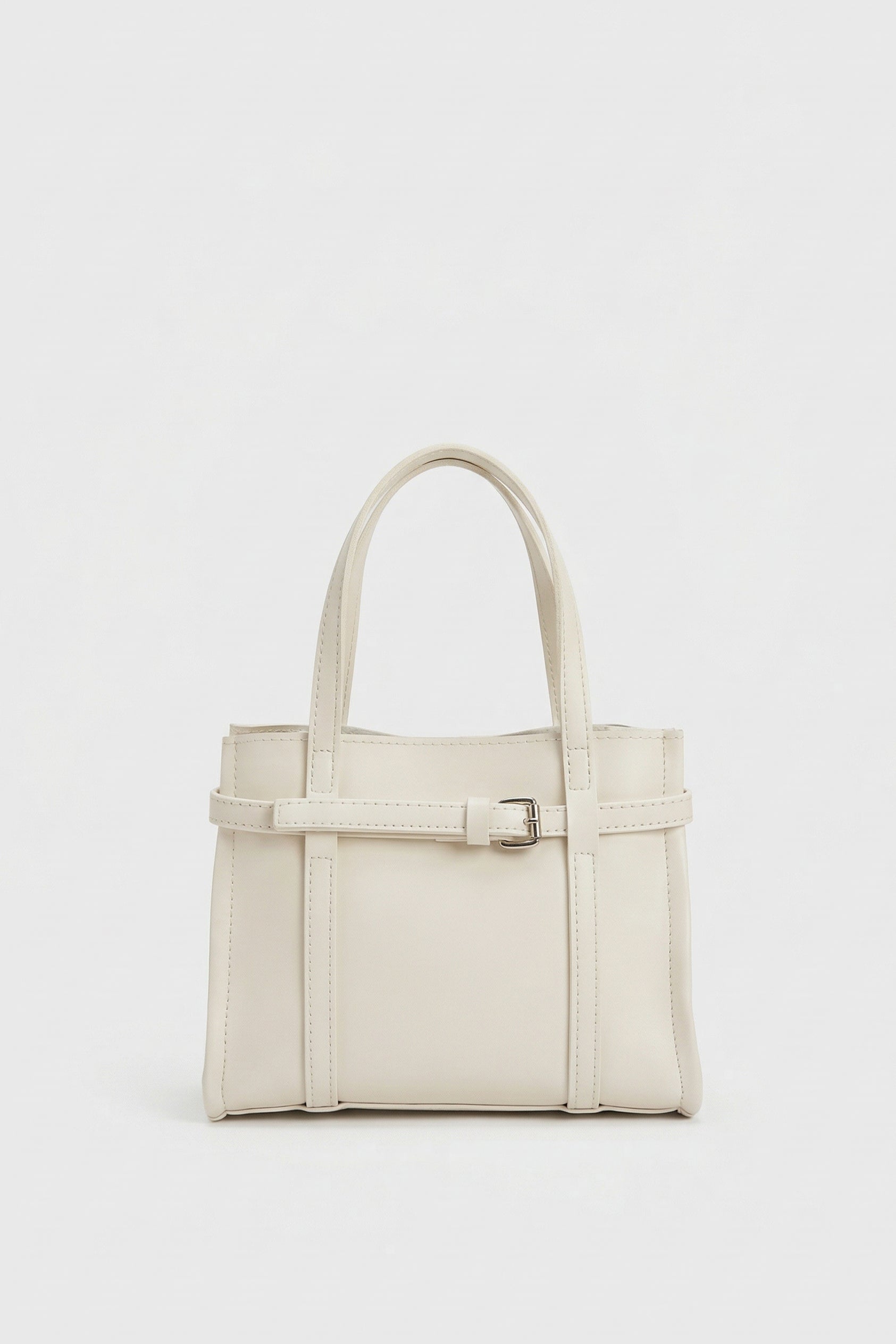 Mini Kemer Detaylı Tote Çanta