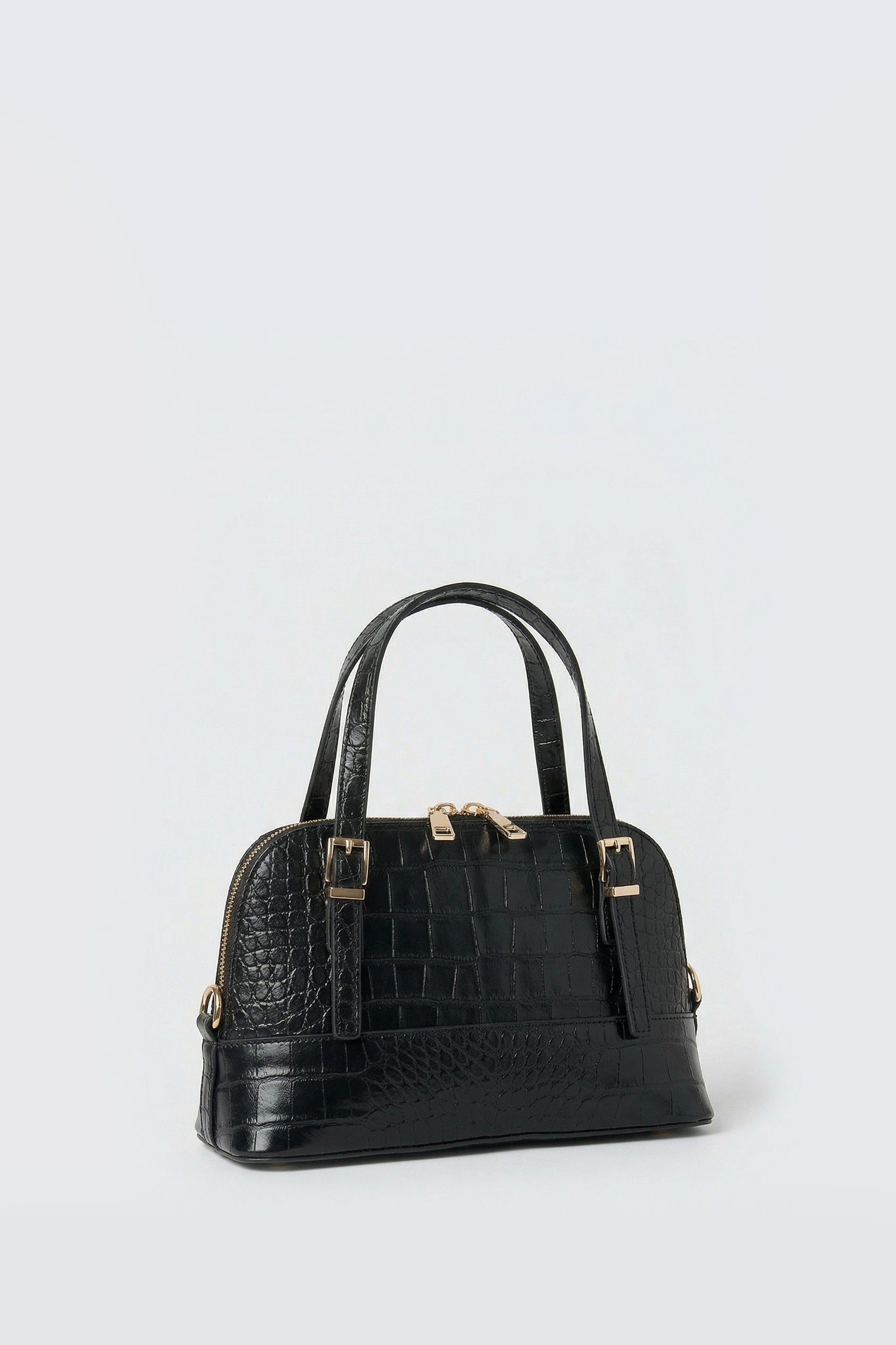 Timsah Deri El ve Çapraz Çanta