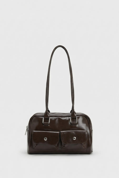 Çift Cepli Baget Çanta