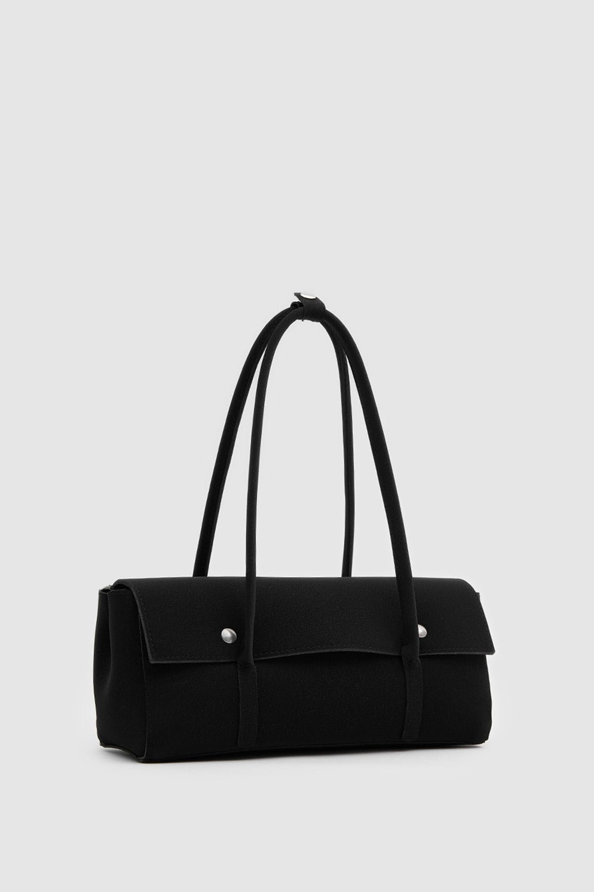 Silindir Tote Omuz Çantası