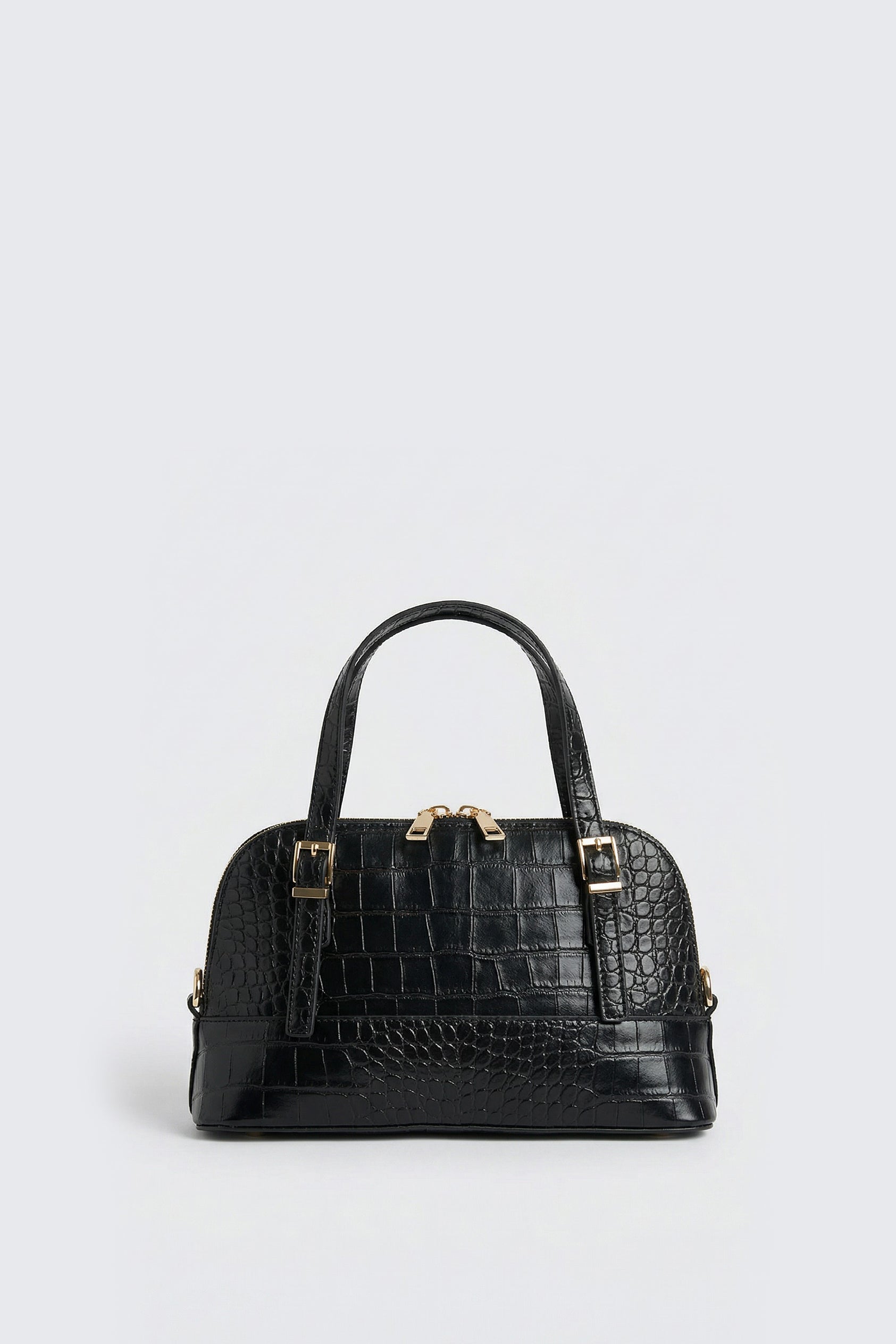 Timsah Deri El ve Çapraz Çanta