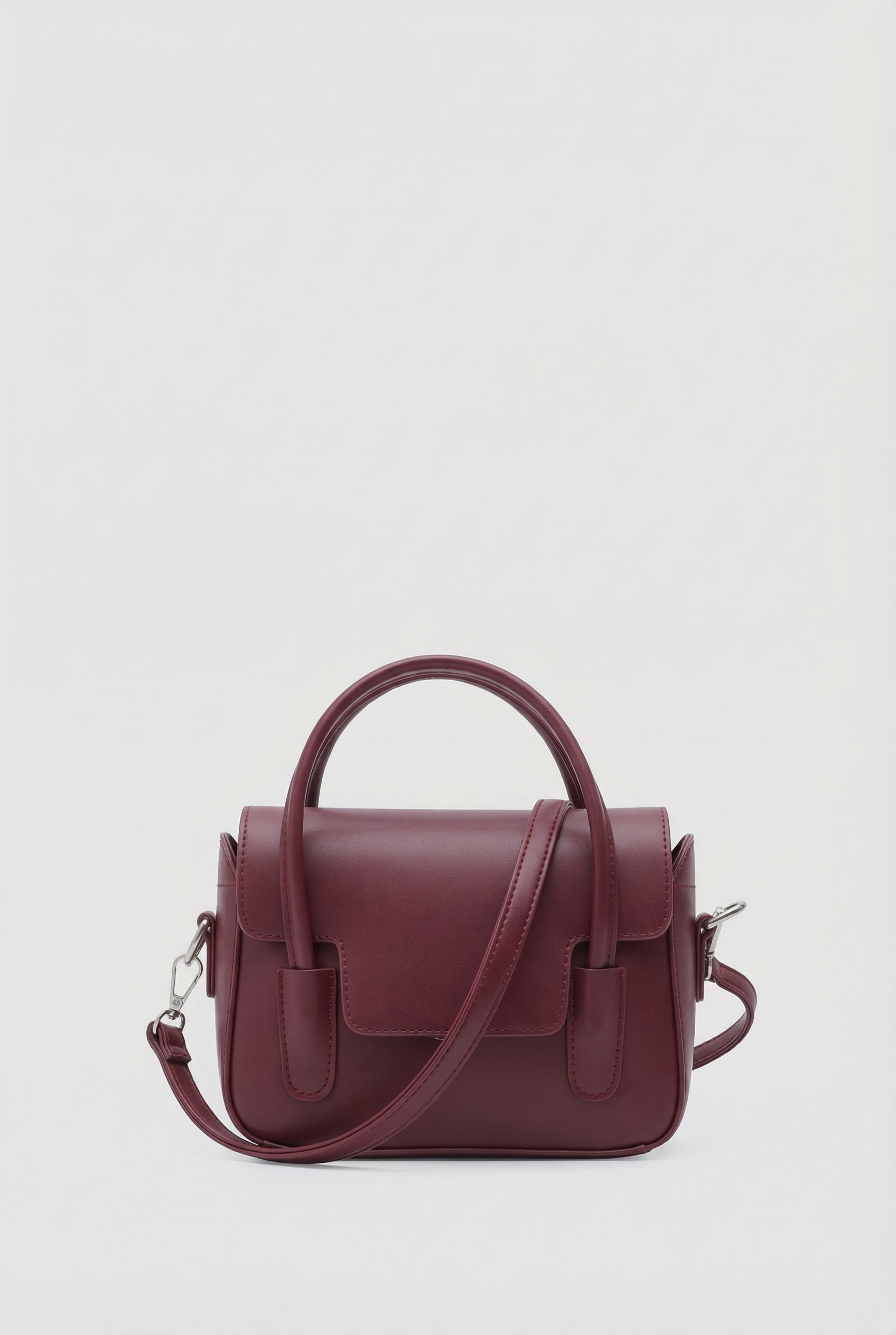 Çift Saplı Kutu El ve Çapraz Çanta