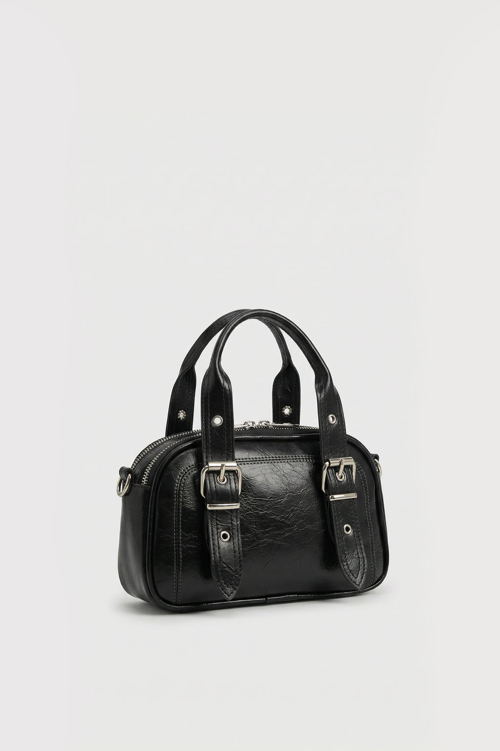 Üç Bölmeli El ve Çapraz Çanta