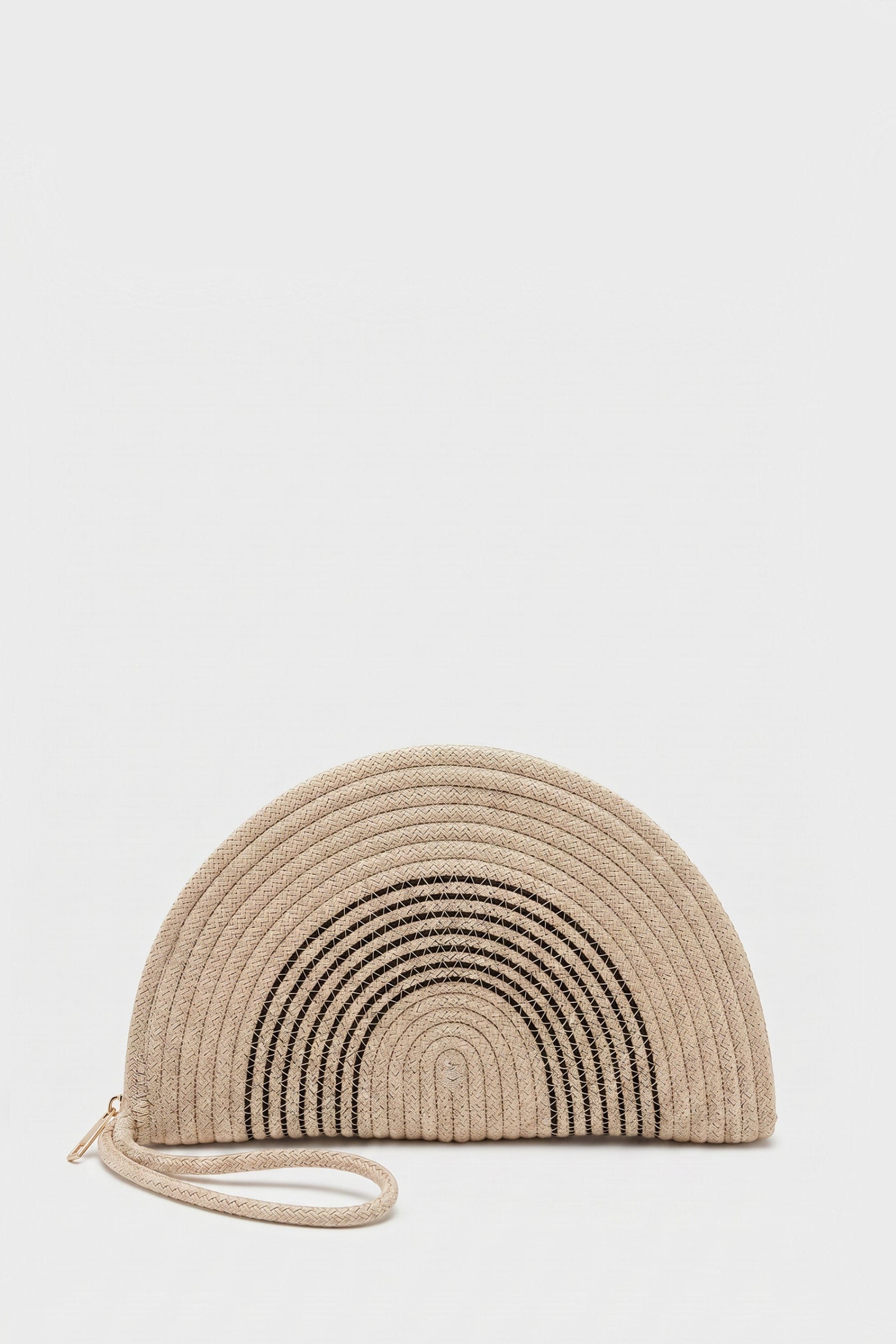 Hasır Clutch Çanta