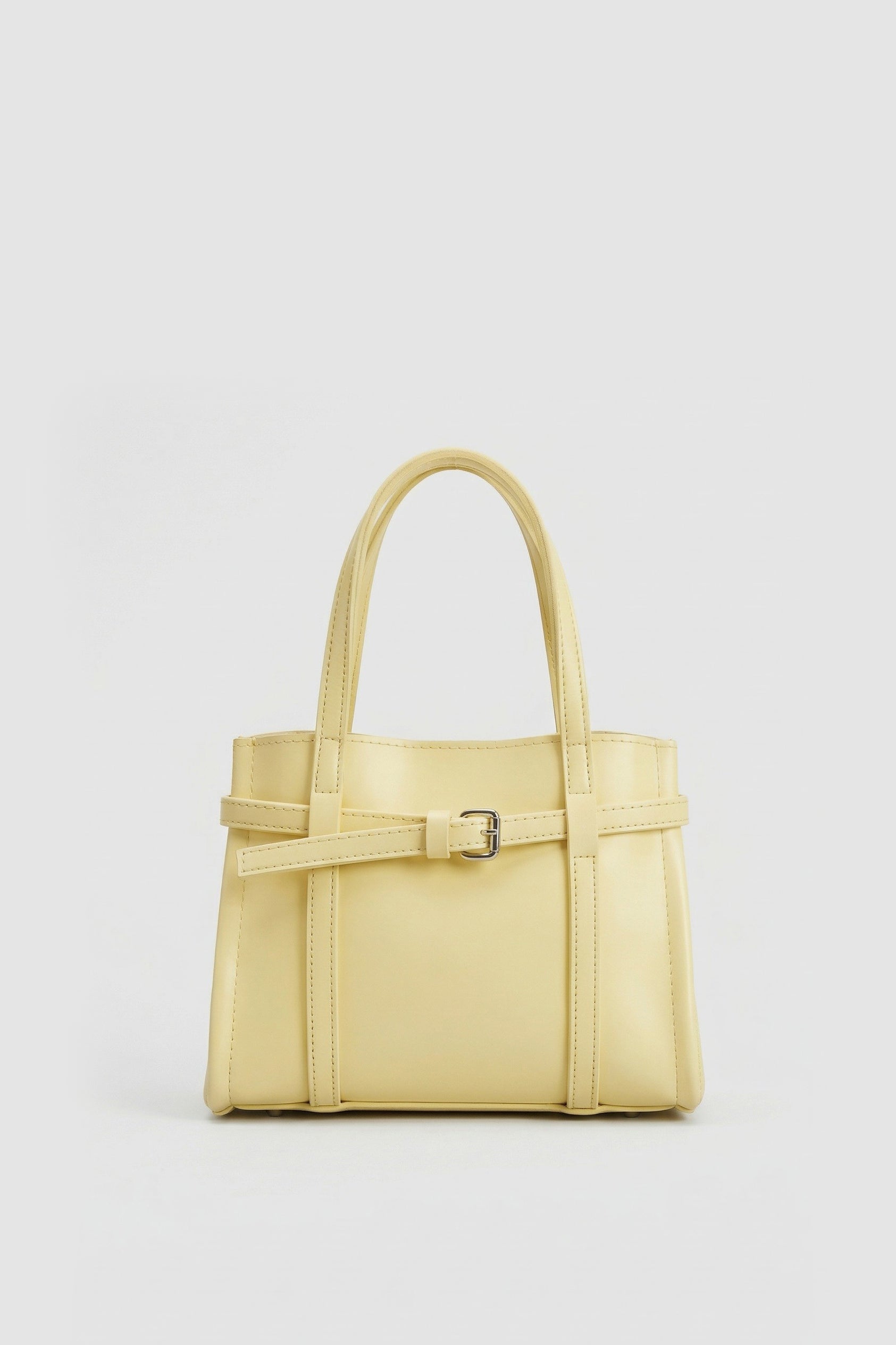 Mini Kemer Detaylı Tote Çanta