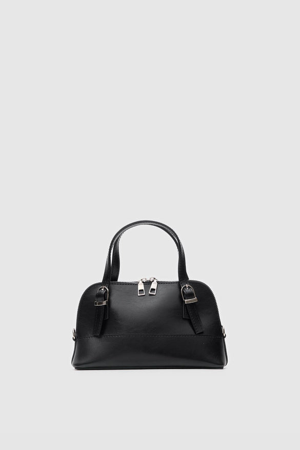 Mini Yuvarlak Hatlı Çapraz Çanta