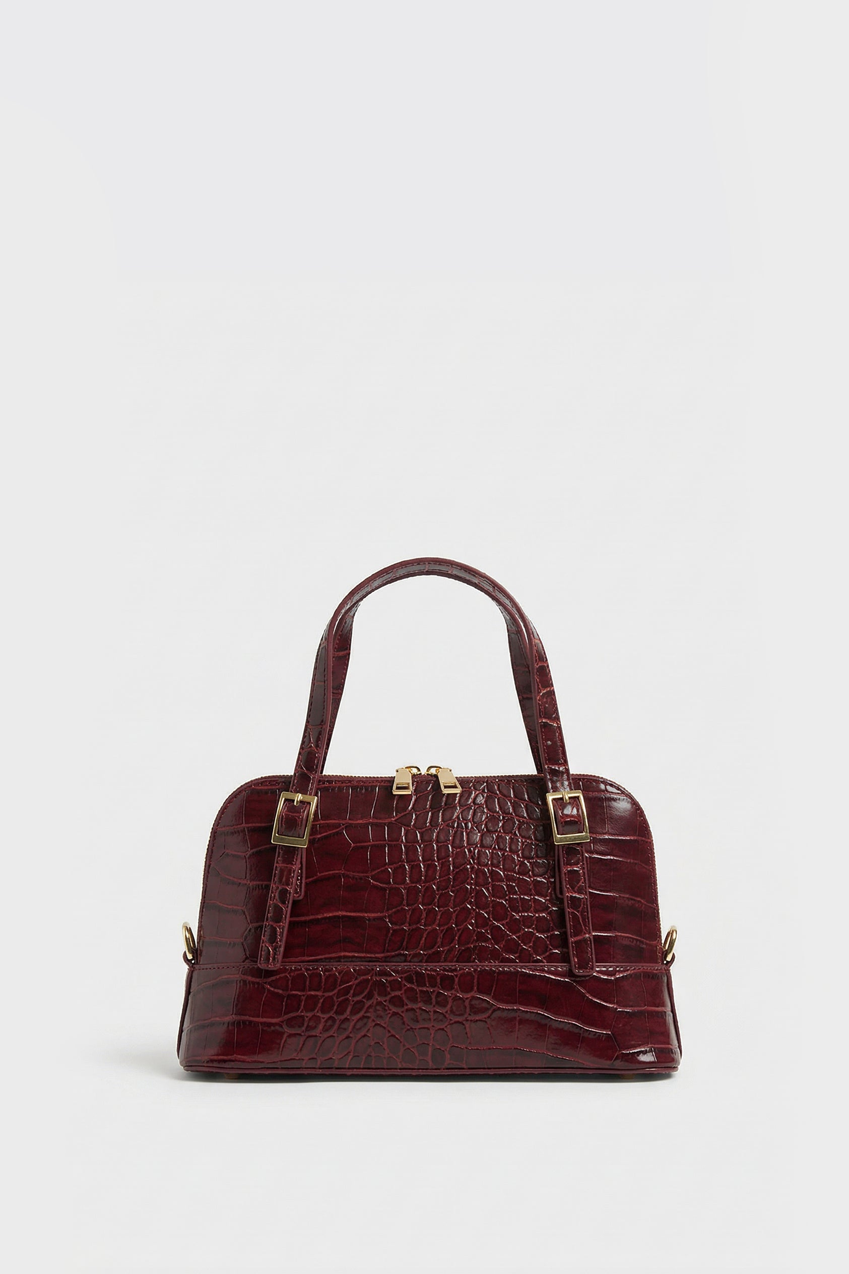 Timsah Deri El ve Çapraz Çanta