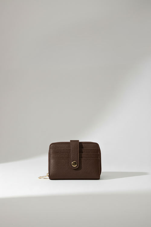 Çoklu Kart Bölmeli Fermuarlı Cüzdan