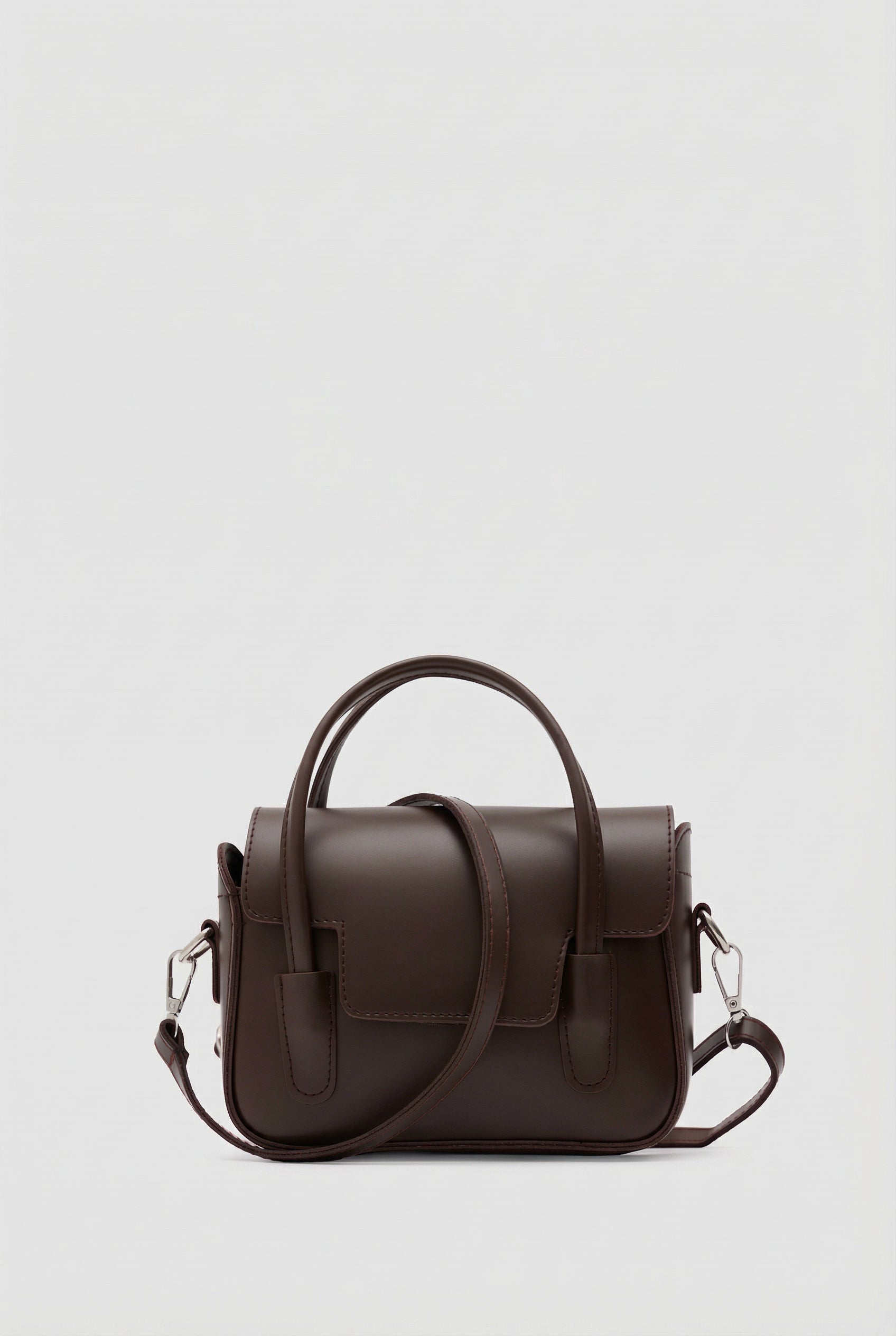 Çift Saplı Kutu El ve Çapraz Çanta