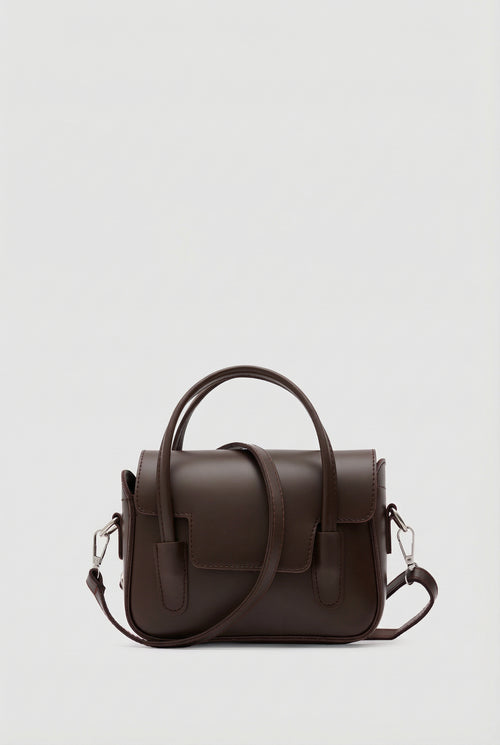 Çift Saplı Kutu El ve Çapraz Çanta