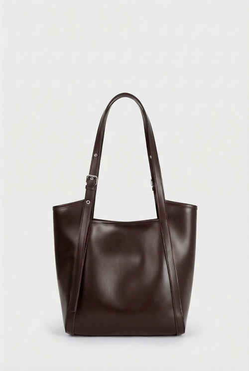 Çift Askılı Tote Omuz Çantası