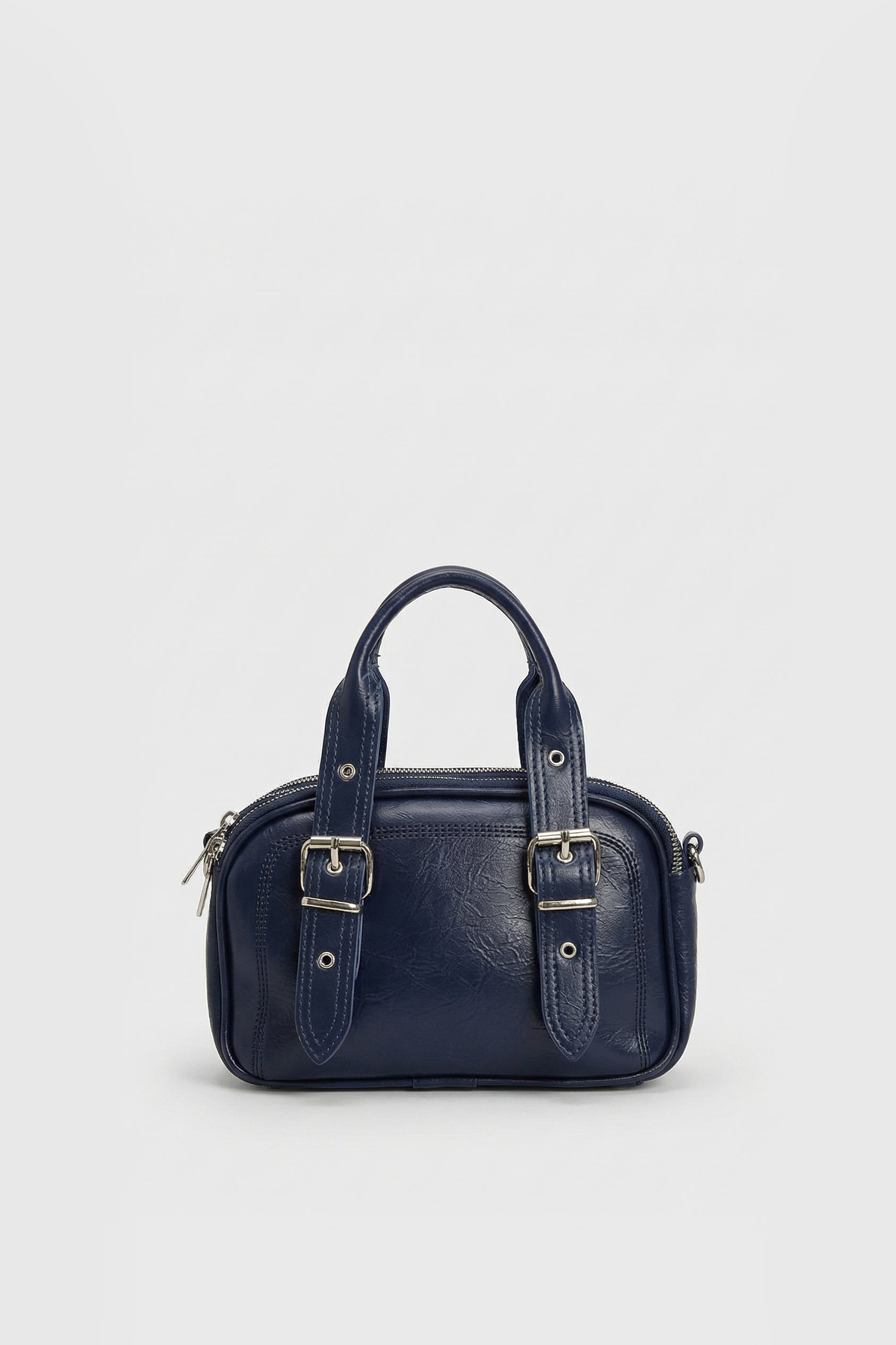 Üç Bölmeli El ve Çapraz Çanta