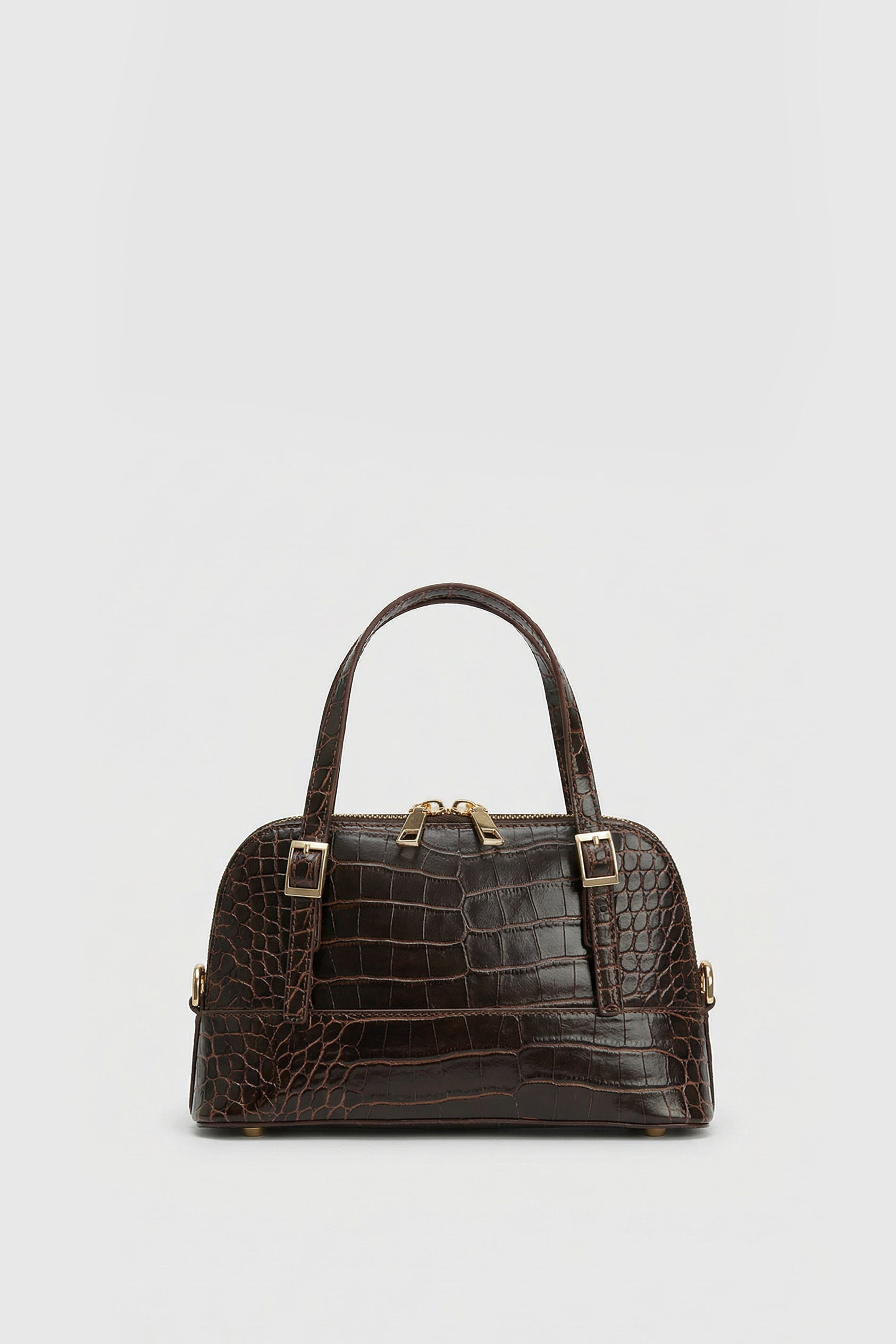 Timsah Deri El ve Çapraz Çanta