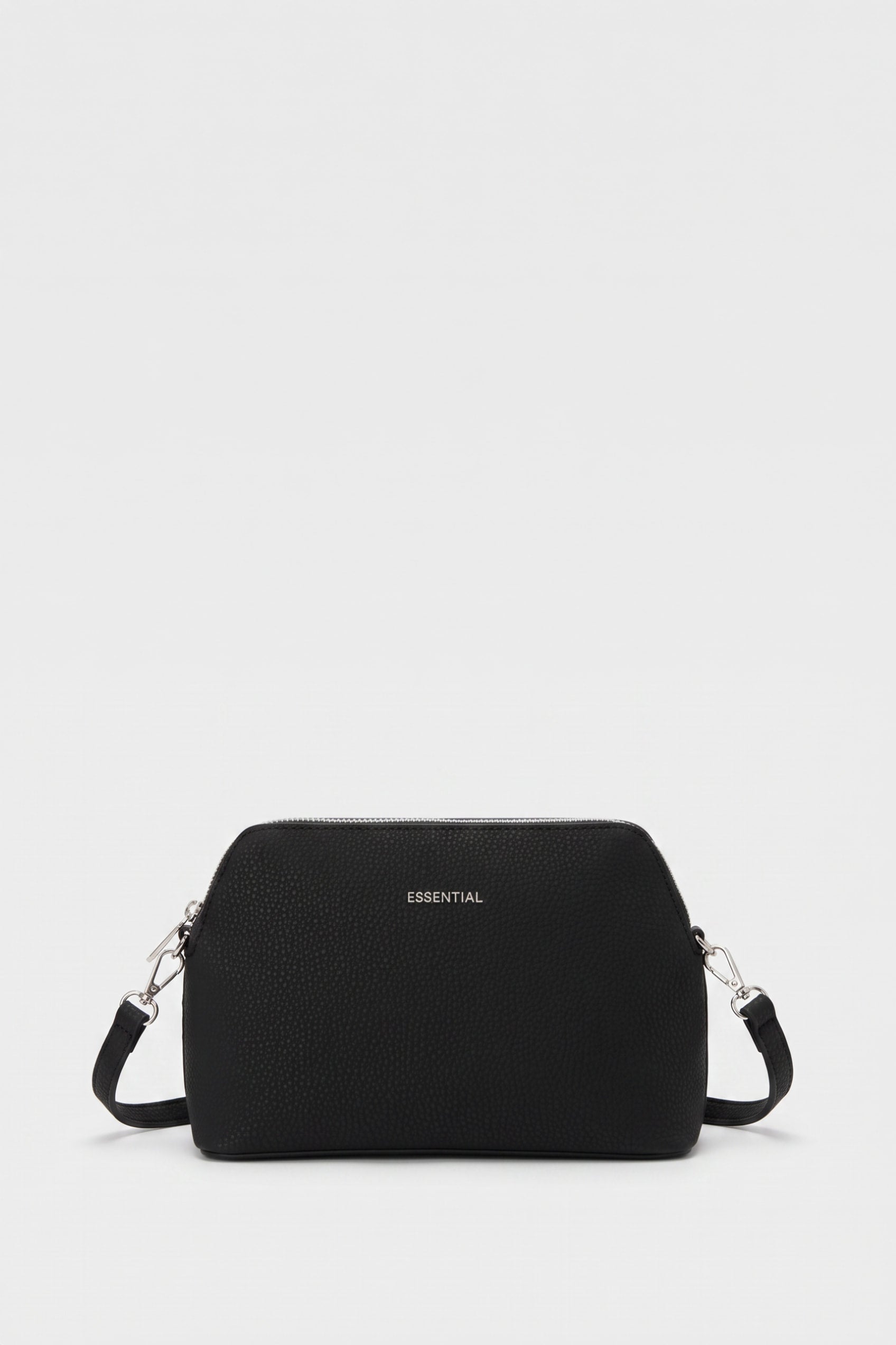 Fermuarlı Mini Oval Çanta