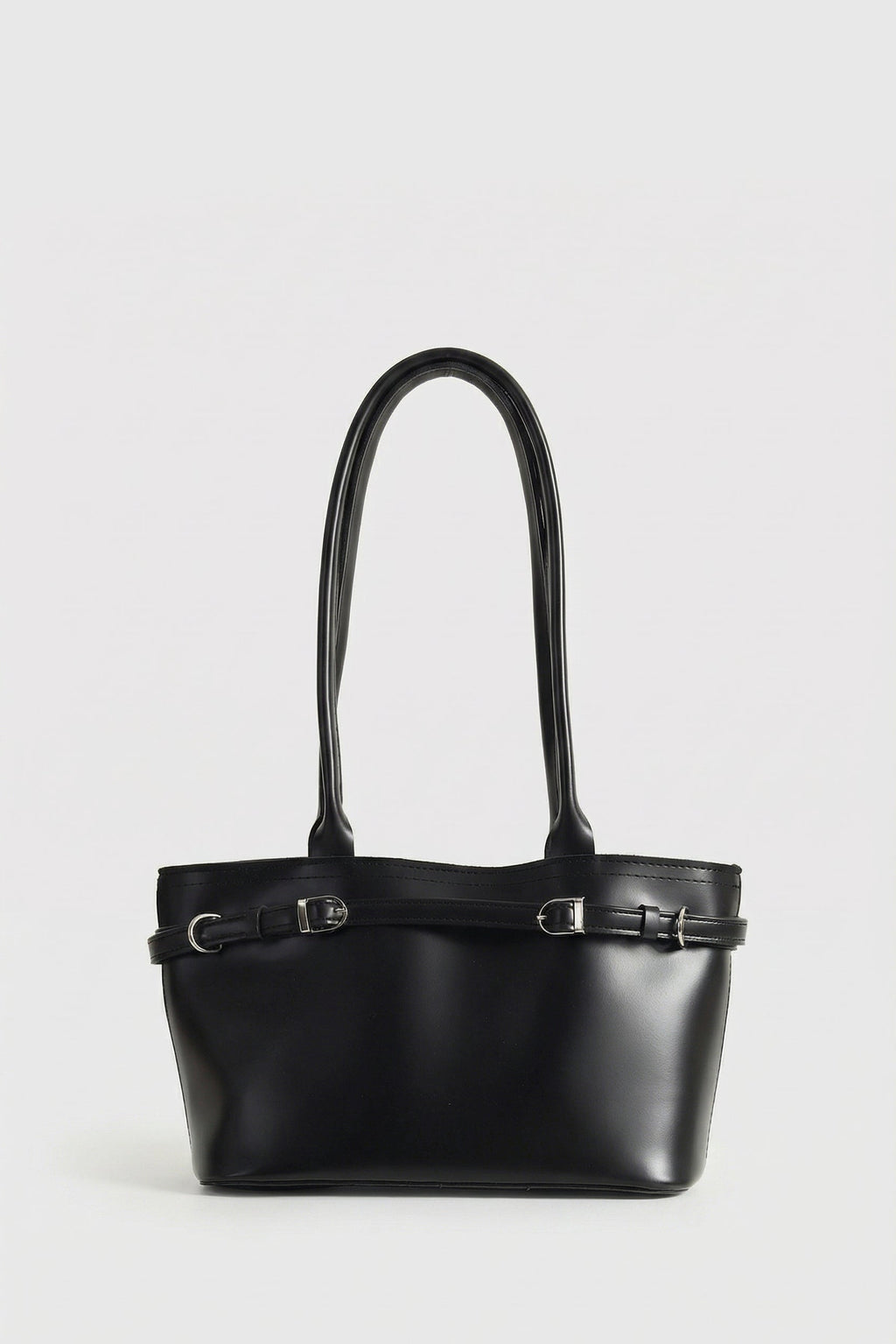 Kemer Detaylı Tote Çanta