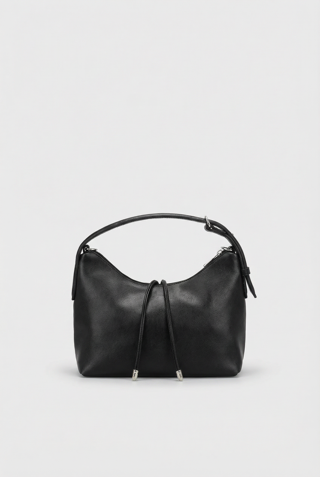 Ön İp Detaylı Basic Çanta