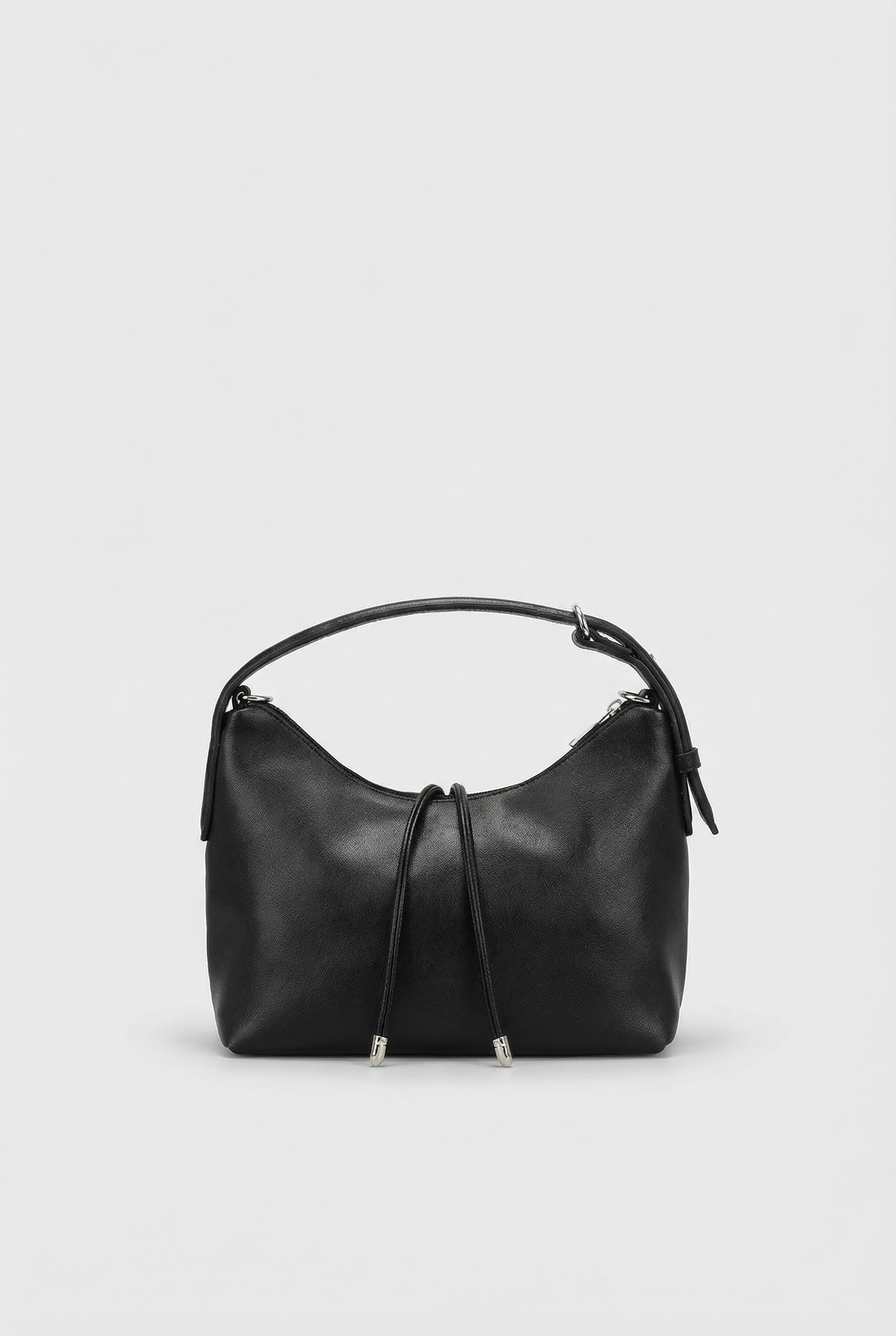 Ön İp Detaylı Basic Çanta