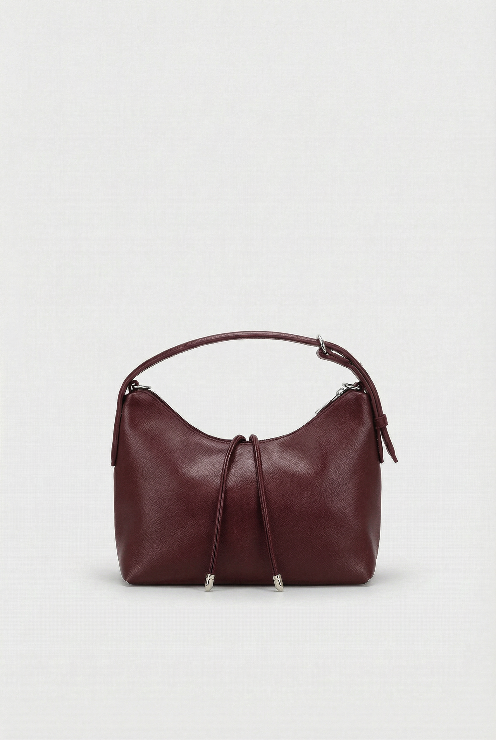 Ön İp Detaylı Basic Çanta