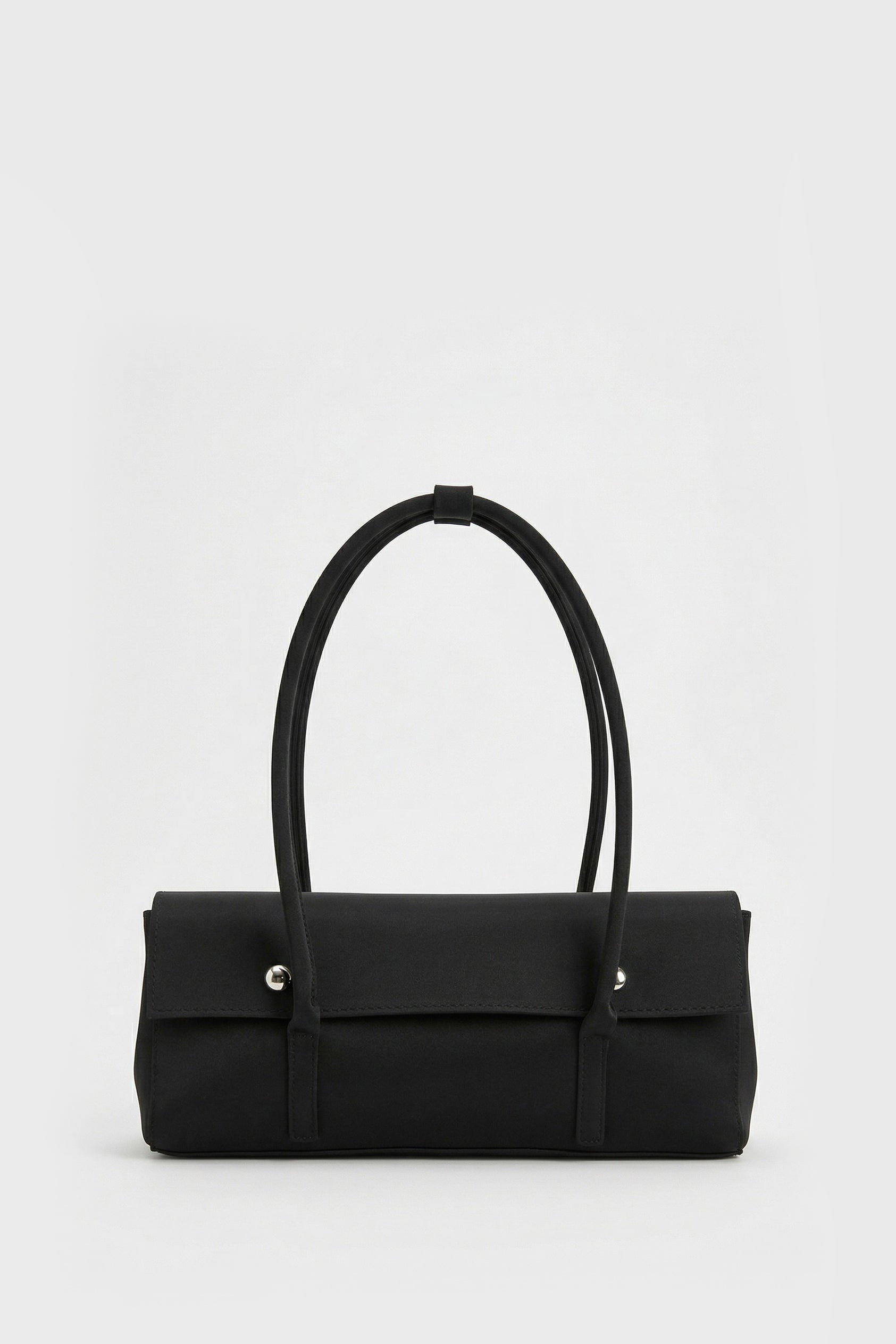 Silindir Tote Omuz Çantası