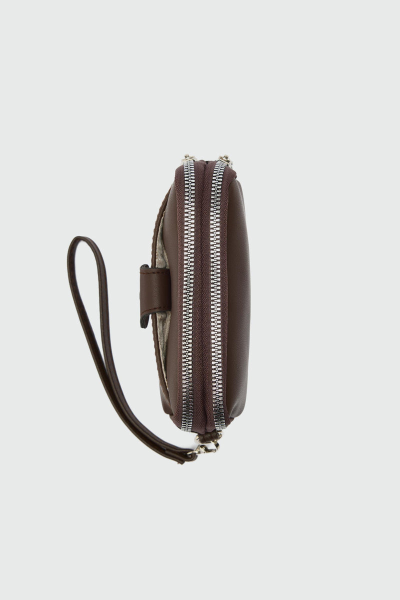 Çift Fermuarlı Kadın Cüzdanı