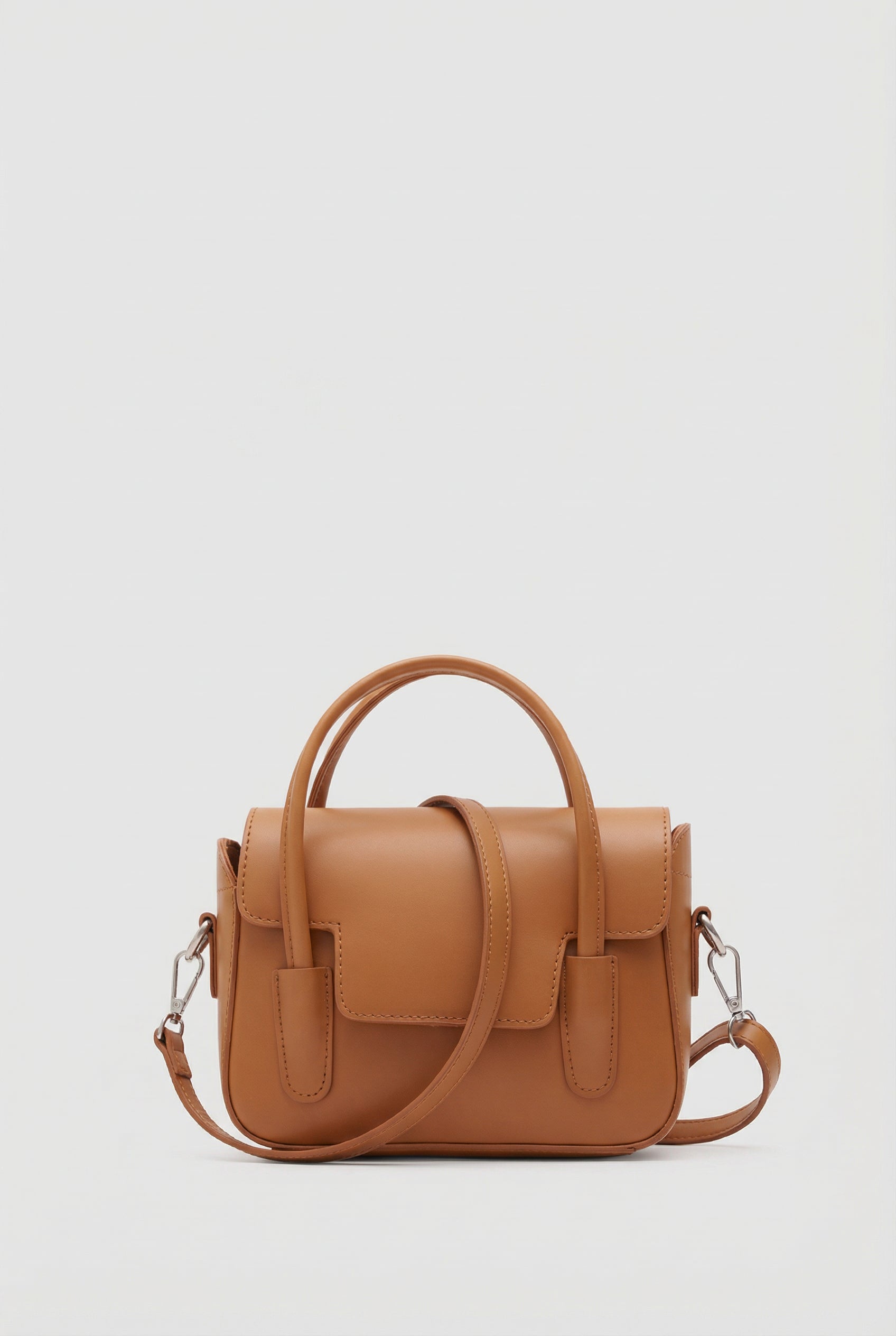 Çift Saplı Kutu El ve Çapraz Çanta