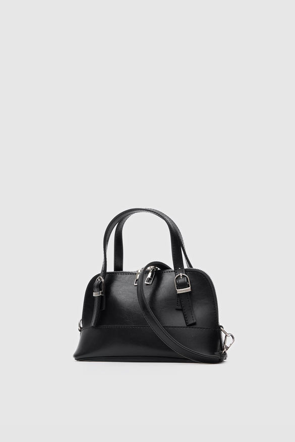 Mini Yuvarlak Hatlı Çapraz Çanta