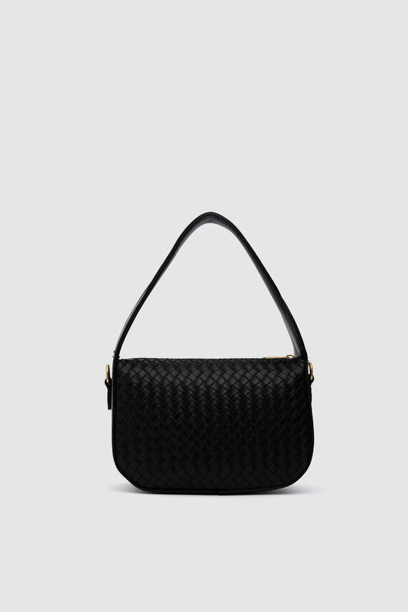 Örgü Desenli Omuz Çantası