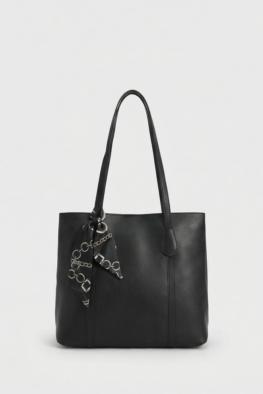Fular Detaylı Tote Çanta