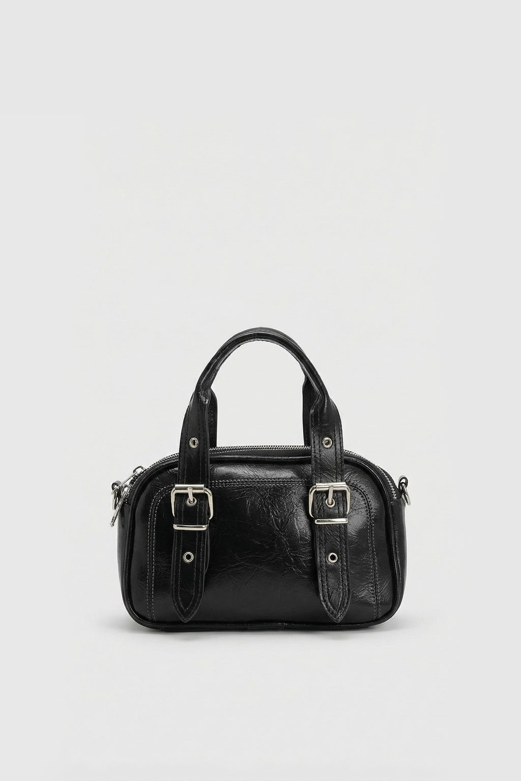 Üç Bölmeli El ve Çapraz Çanta