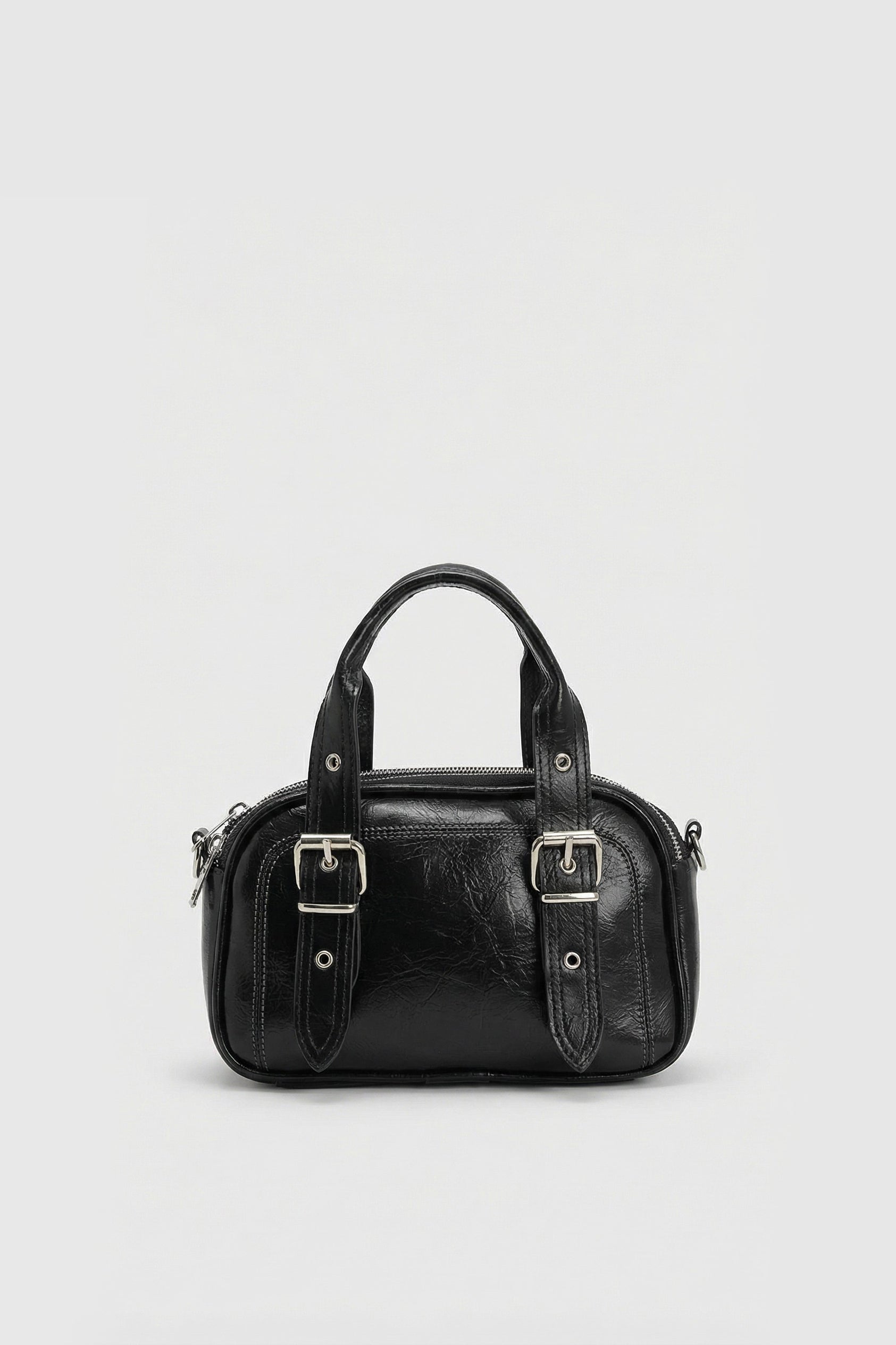 Üç Bölmeli El ve Çapraz Çanta