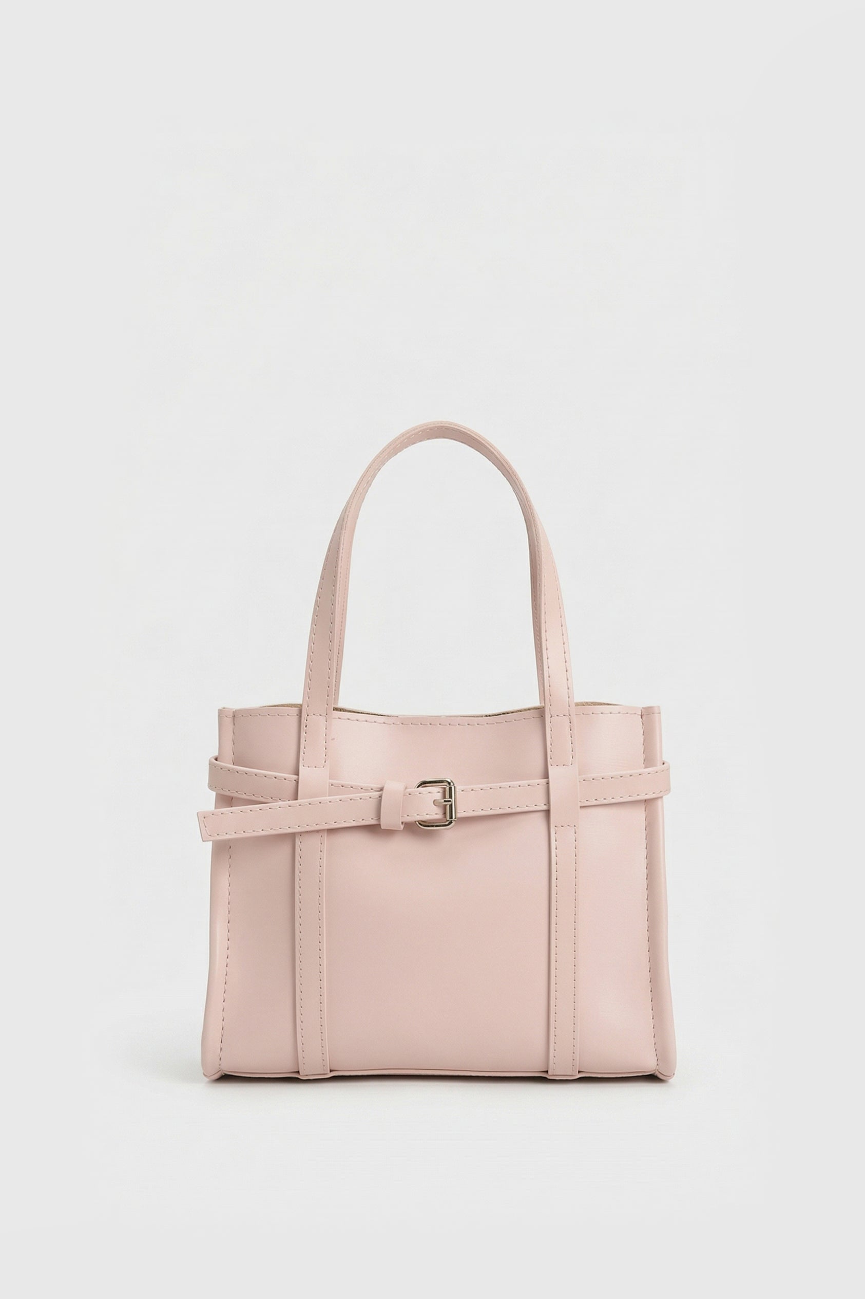 Mini Kemer Detaylı Tote Çanta